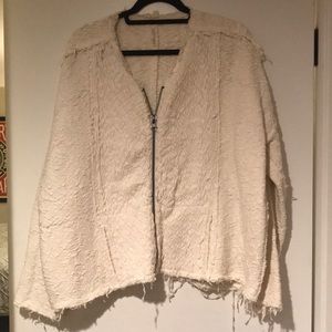 Free People White Jacket
